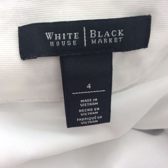 White House Black Market Full Skirt Pleated Print Lined - Picture 8 of 8